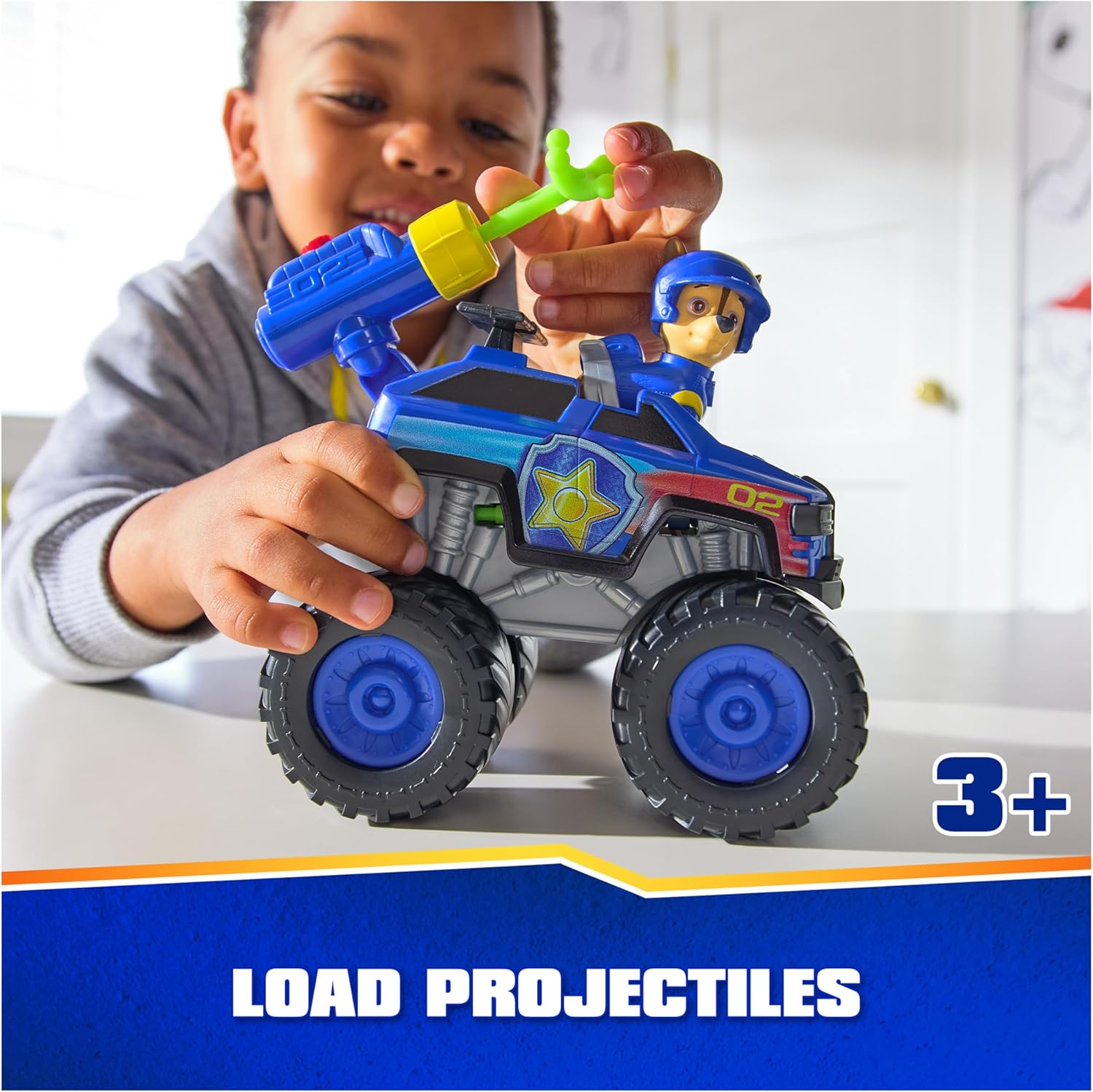 Paw Patrol: Rescue Wheels Chase’s Cruiser, Toy Truck with Projectile Launcher and Collectible Action Figure, Kids Toys for Boys & Girls Ages 3 and up 24hrsmart